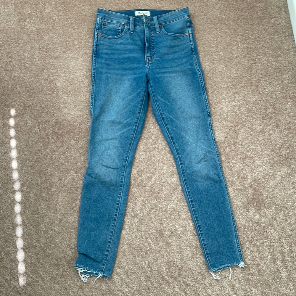 Madewell 10” high rise skinny Jean